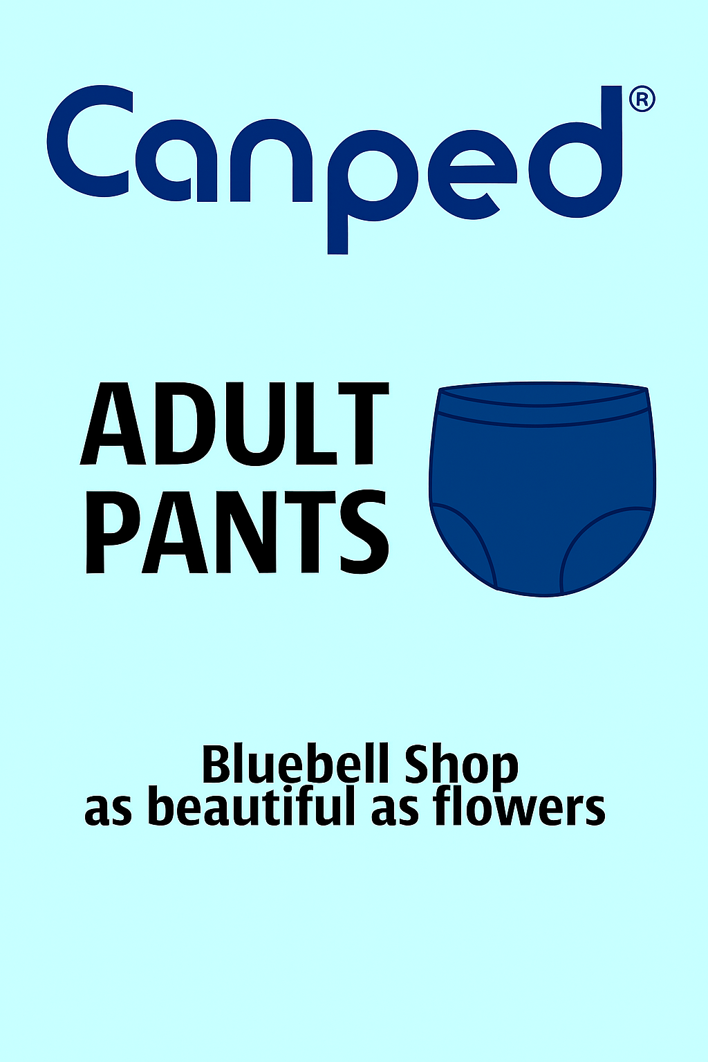  پوشک بزرگسال شورتی جان پد سایز ایکس لارج بسته ۷ عددی (Canped Adult Pants XL Size – 7 pcs) | جذب بالا، راحتی کامل، مناسب 