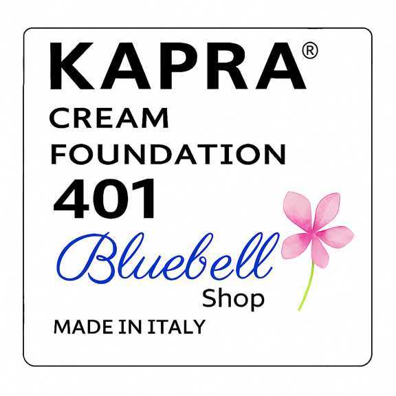 کرم پودر شیشهای کاپرا شماره 401 | پوشش بالا با جلوه نیمهمات برای پوستهای خیلی روشن با تهرنگ گرم – ساخت ایران