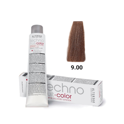 رنگ مو آلترگو تکنو 9.00 بلوند طبیعی خیلی خیلی روشن Alter Ego Techno Hair Color 9.00 Extra Very Light Natural Blonde – Ma