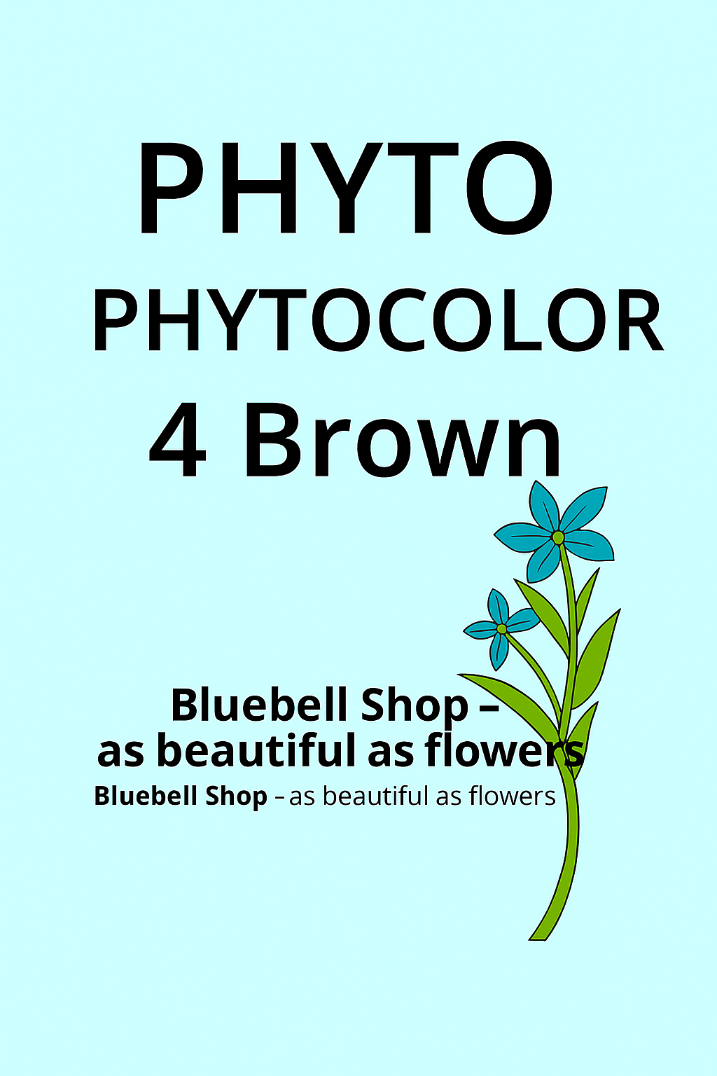 رنگ موی فیتو شماره ۴ قهوهای طبیعی (Phytocolor 4 Brown) | رنگ گیاهی بدون آمونیاک با جلوه گرم و کلاسیک