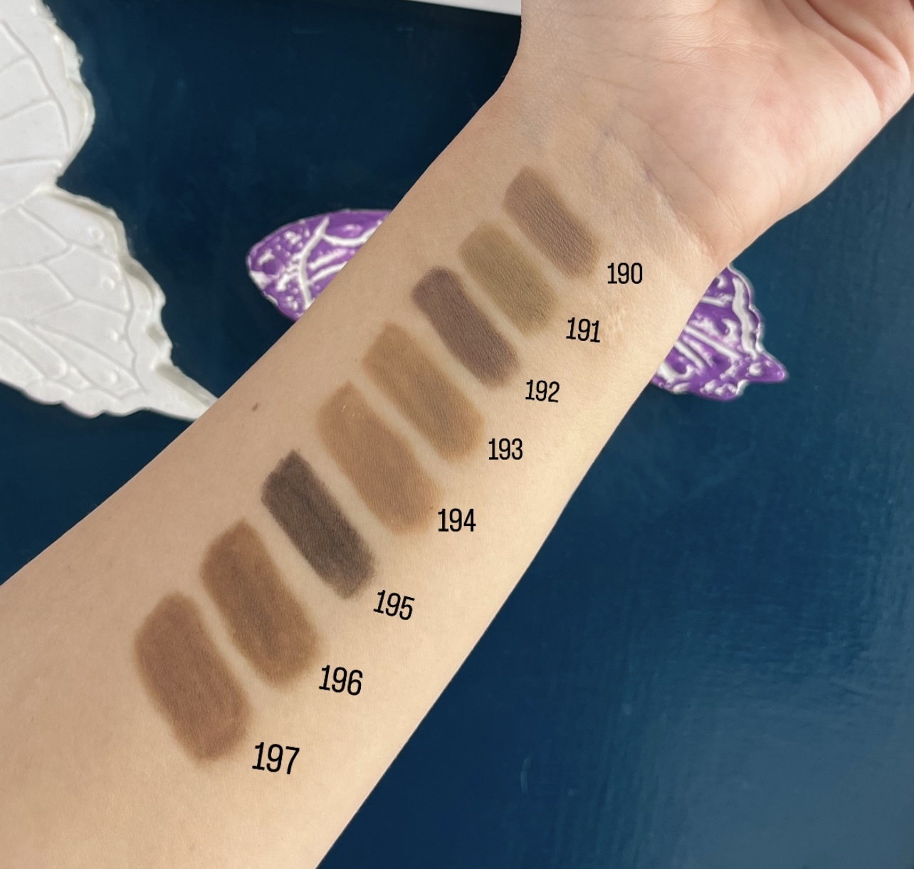  کاپرا مداد ابرو شماره ۱۹۱ – قهوه‌ای گرم طبیعی و ماندگار | ساخت ایران | Bluebell Shop 