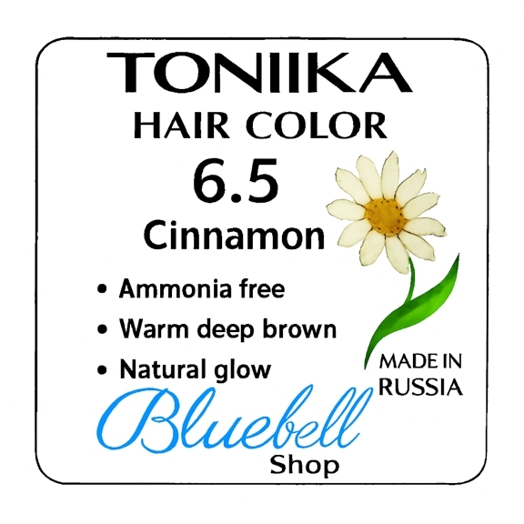  رنگ مو تونیکا شماره 6.5 | دارچینی بدون آمونیاک با جلوه گرم و درخشندگی لطیف 