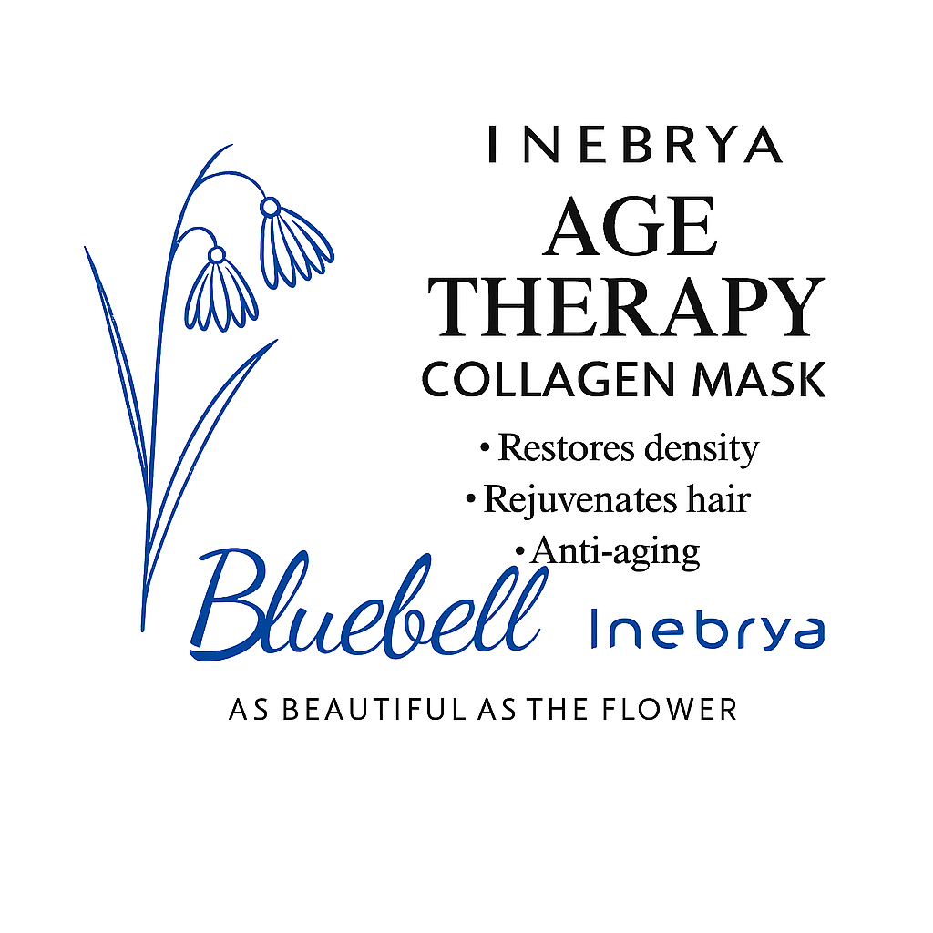  ماسک کلاژن ایج تراپی اینبریا – حجم ۳۰۰ میل | ضدپیری، احیاکننده، افزایش تراکم مو 