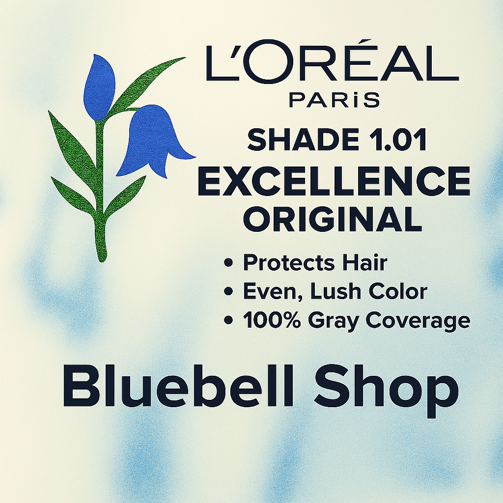  رنگ مو لورآل اکسلانس شماره ۱.۰۱ – مشکی خاکستری طبیعی 