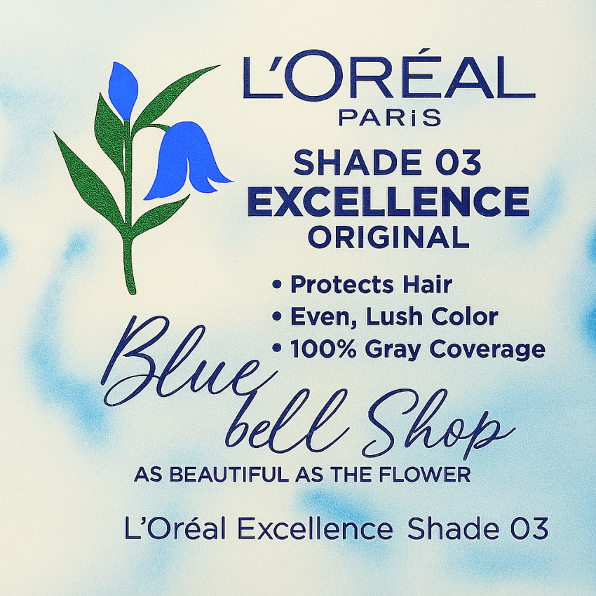  رنگ مو لورآل اکسلانس شماره ۰۳ – بلوند خیلی روشن طلایی 