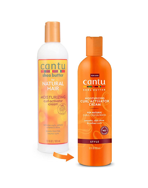 کرم مو مرطوبکننده فر Cantu مدل Curl Activator حجم ۳۵۵ میل | تغذیهکننده و حالتدهنده فر | Cantu Shea Butter Moisturizin