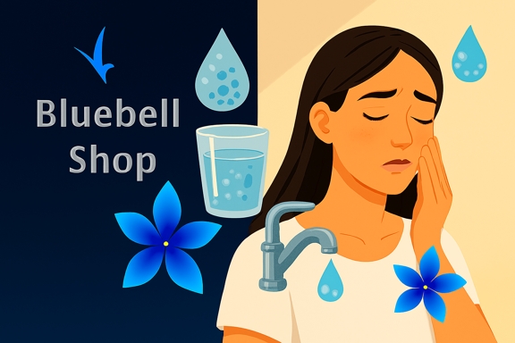 تأثیر کیفیت آب مصرفی بر سلامت پوست حساس | Bluebell Shop