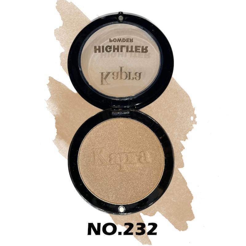 کاپرا هایلایتر شماره ۲۳۲ – درخشش ملایم و طبیعی | Bluebell Shop