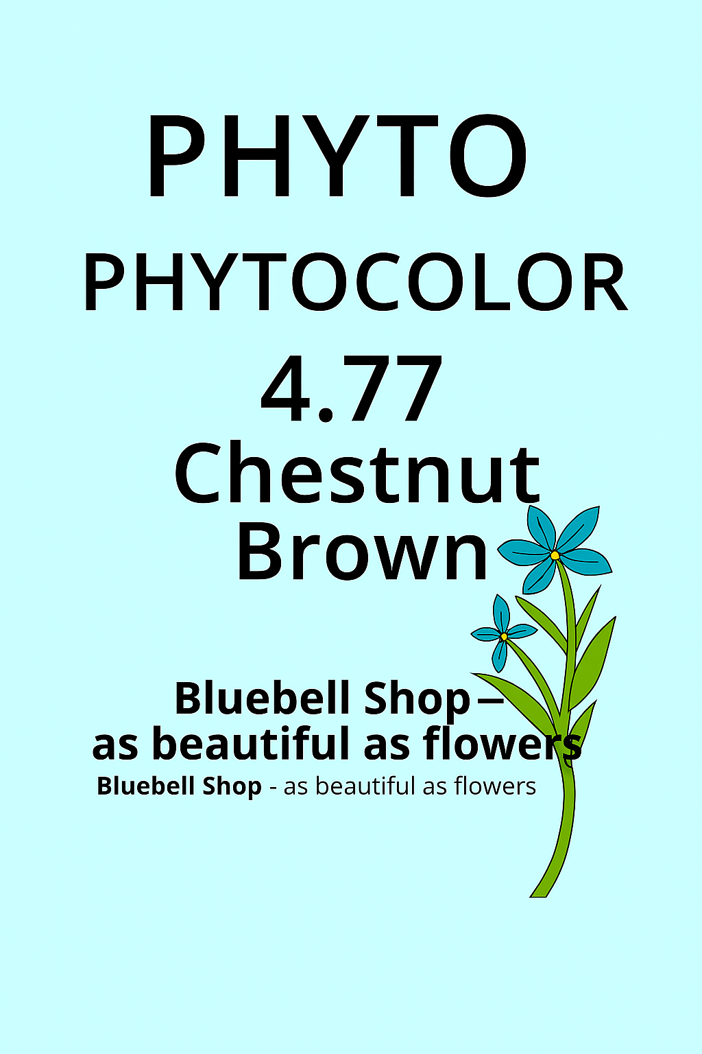 رنگ موی فیتو شماره ۴.۷۷ قهوهای بلوطی (Phytocolor 4.77 Chestnut Brown) | رنگ گیاهی بدون آمونیاک با جلوه گرم و طبیعی