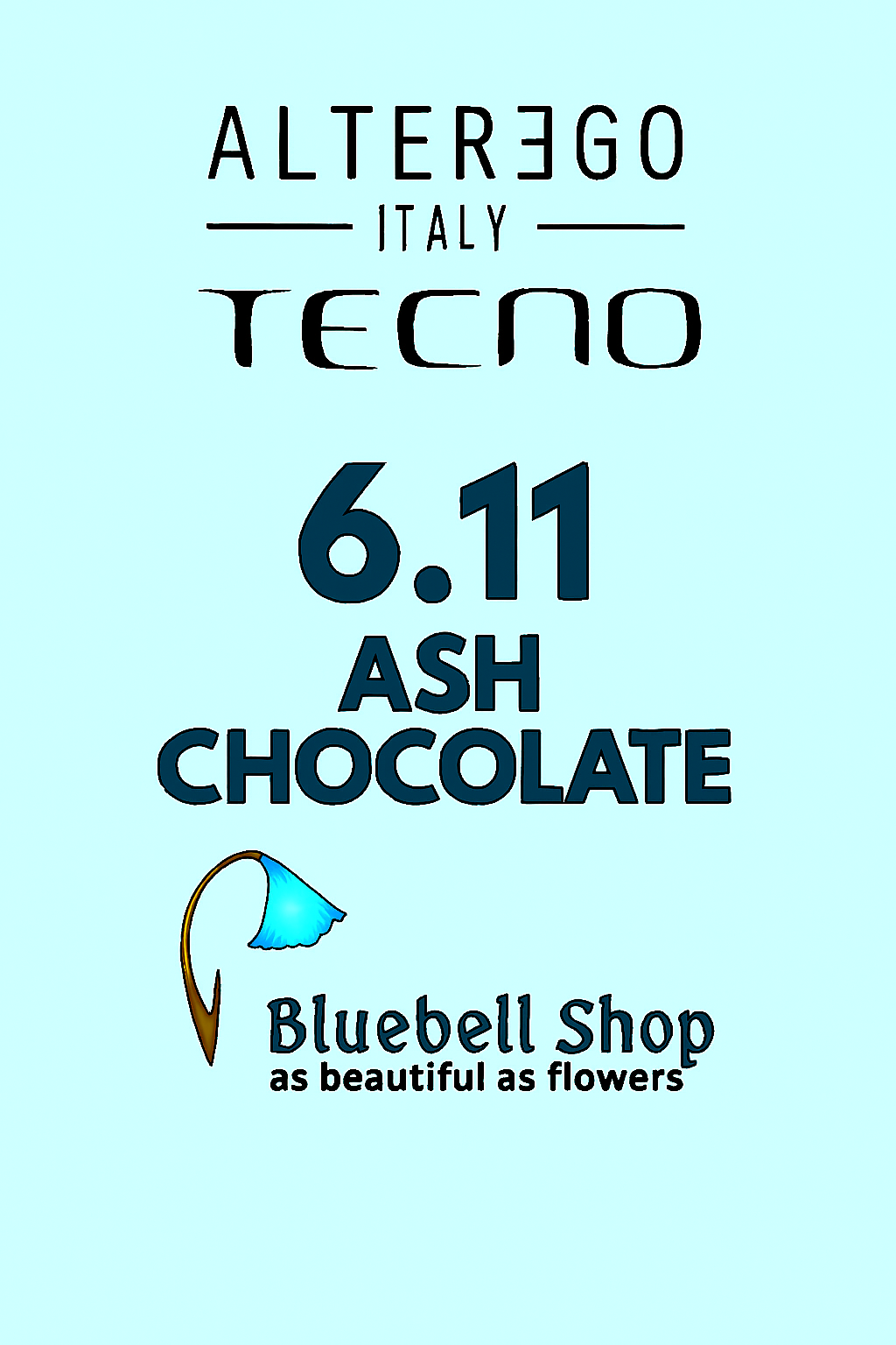  رنگ مو آلترگو تکنو 6.11 بلوند تیره خاکستری قوی Alter Ego Techno Hair Color 6.11 Intense Ash Dark Blonde – Made in Italy 