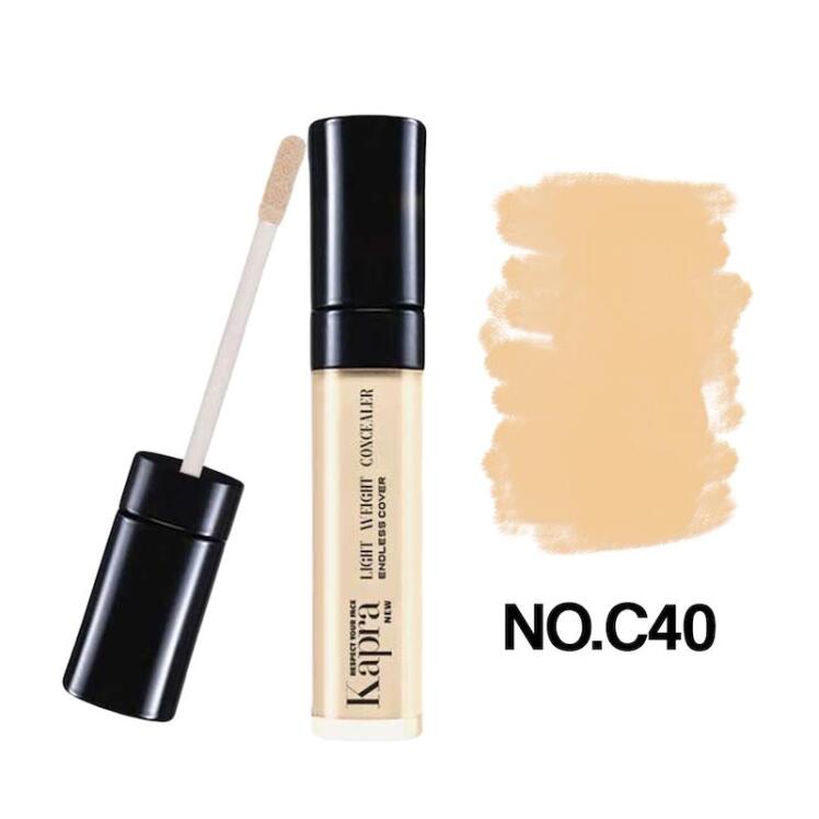 کانسیلر مایع کاپرا شماره 40 | پوشش بالا با جلوه طبیعی برای تیرگی زیر چشم و لک‌های پوستی – ساخت ایران