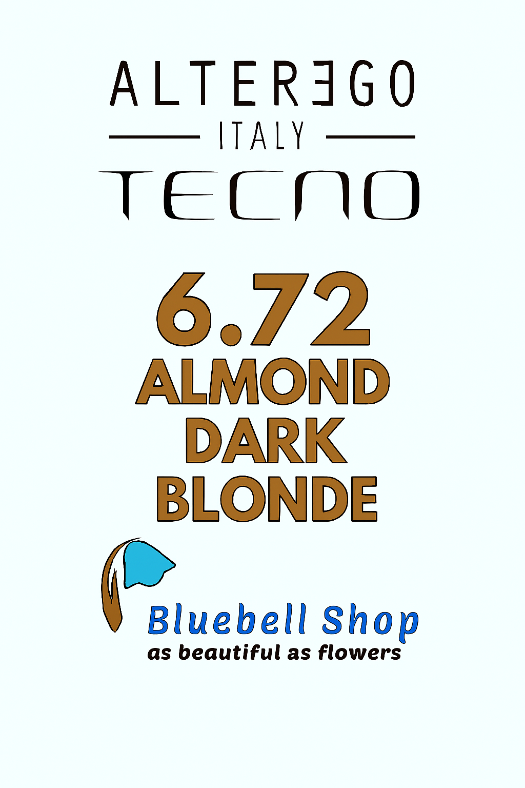  رنگ مو آلترگو تکنو 6.72 بلوند تیره ویولت براق Alter Ego Techno Hair Color 6.72 Violet Iridescent Dark Blonde – Made in I 
