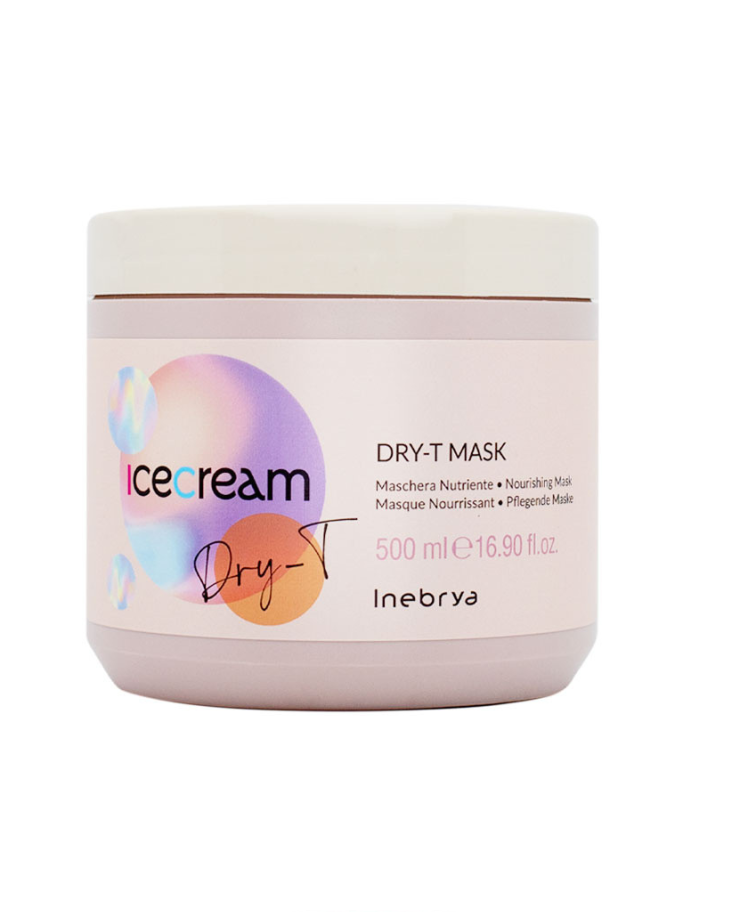 ماسک موی خشک اینبریا مدل Ice Cream Dry-T حجم ۵۰۰ میل
