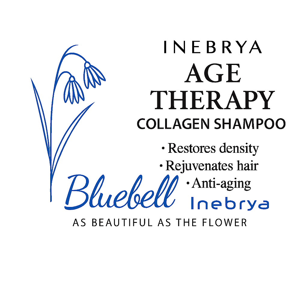  شامپو کلاژن ایج تراپی اینبریا – حجم ۳۰۰ میل | ضدپیری، احیاکننده، افزایش تراکم مو 