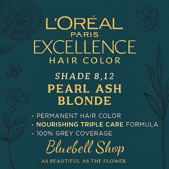 رنگ مو لورآل اکسلانس شماره ۸.۱۲ – بلوند خاکستری مرواریدی