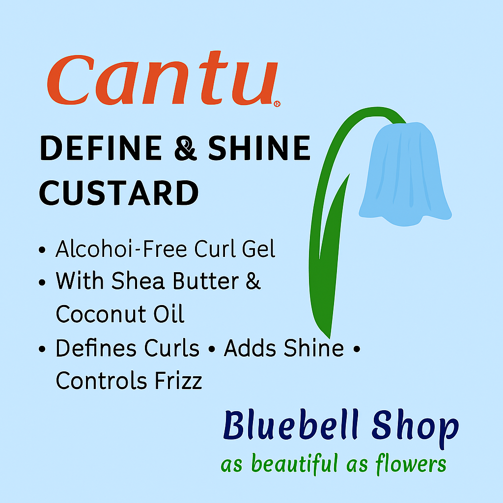 Cantu Define & Shine Custard – 340ml – Made in USA