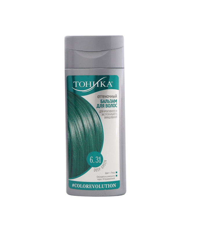 رنگ مو تونیکا شماره 6.31 | سبز تیره بدون آمونیاک با جلوه خاص و پوشش یکنواخت