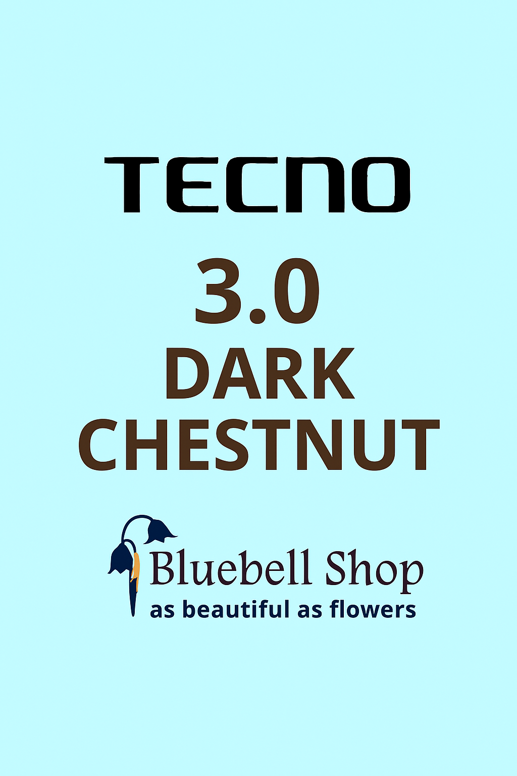 رنگ مو تکنو 3.0 بلوطی تیره (Techno Hair Color 3.0 Dark Chestnut – Made in Italy) | رنگ گرم و طبیعی، پوشش کامل، فرمول حرف