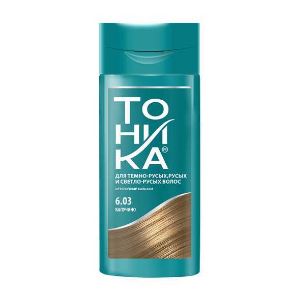 رنگ مو تونیکا شماره 6.03 | کاپوچینو بدون آمونیاک با جلوه گرم و پوشش طبیعی