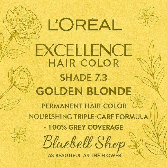  رنگ مو لورآل اکسلانس شماره ۷.۳ – بلوند طلایی 