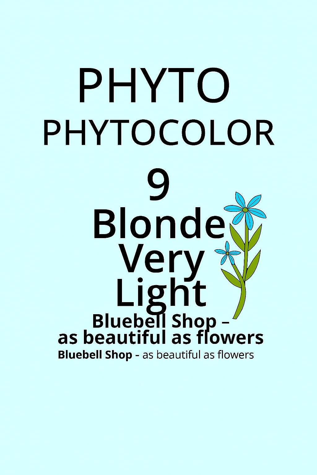 رنگ موی فیتو شماره ۹ بلوند خیلی روشن (Phytocolor 9 Very Light Blonde) | رنگ گیاهی بدون آمونیاک با جلوه لطیف و شفاف