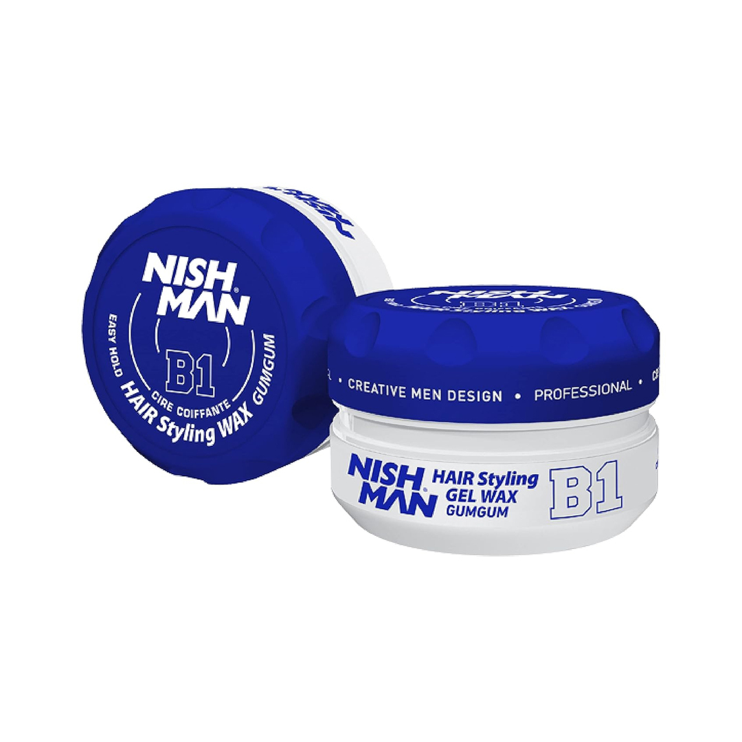  نیش‌من واکس مو GUM GUM B1 – حالت‌دهی قوی با جلوه مات | برند ترکیه‌ای | Bluebell Shop 