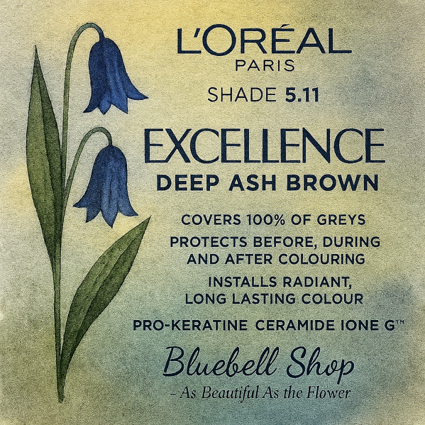 رنگ مو لورآل اکسلانس شماره ۵.۱۱ – قهوهای خاکستری تیره