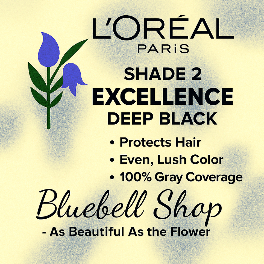 رنگ مو لورآل اکسلانس شماره ۲ – مشکی پررنگ