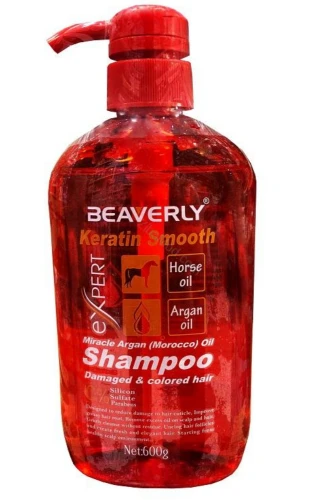  شامپو آرگان و موراکو بیورلی مدل Up & Down حجم ۶۰۰ میل | مناسب موهای رنگ‌شده و آسیب‌دیده | Beverly Hills Argan Moroco Sha 