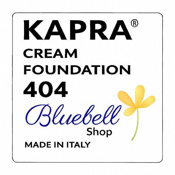  کرم پودر شیشه‌ای کاپرا شماره 404 | پوشش بالا با جلوه نیمه‌مات برای پوست‌های روشن با ته‌رنگ گرم – ساخت ایران 