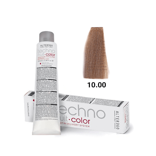 رنگ مو آلترگو تکنو 10.00 بلوند پلاتینه طبیعی خیلی خیلی روشن Alter Ego Techno Hair Color 10.00 Extra Light Natural Platin