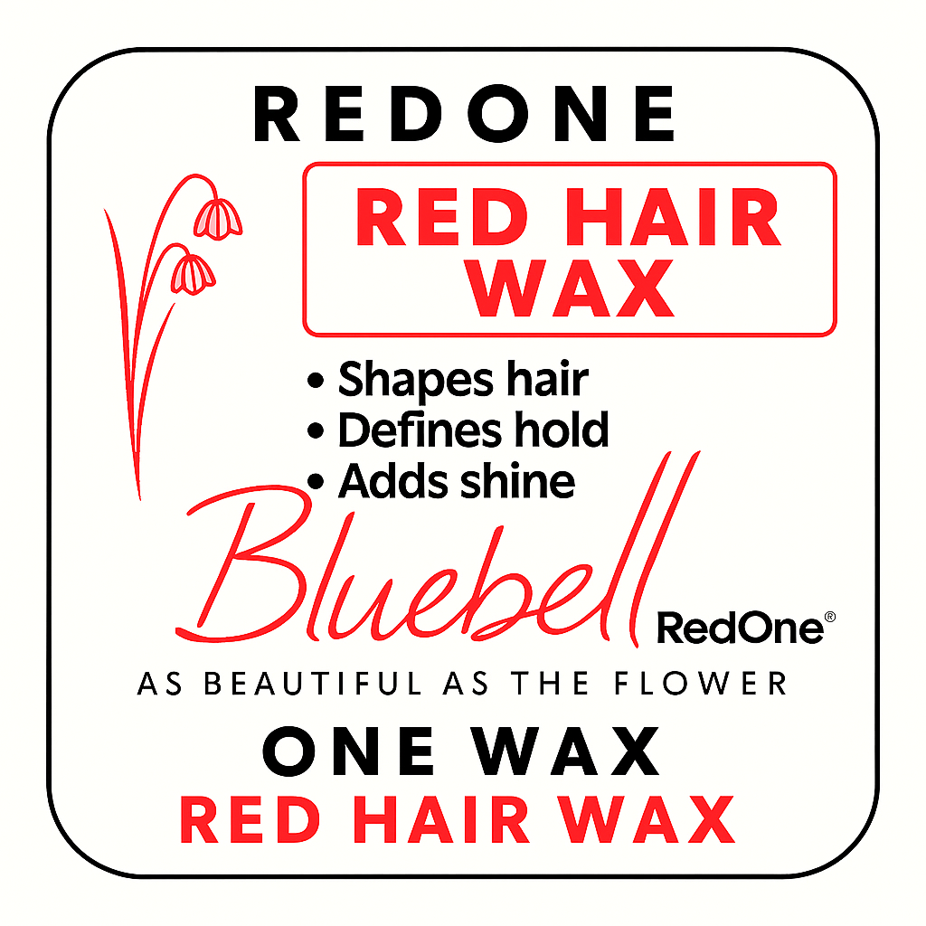  واکس مو رد وان قرمز | حالت‌دهنده قوی با درخشندگی بالا و رایحه ماندگار 