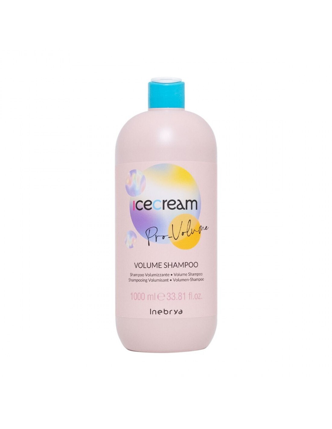 شامپو حجمدهنده مو اینبریا مدل Ice Cream Pro-Volume Arginina حجم ۳۰۰ میل