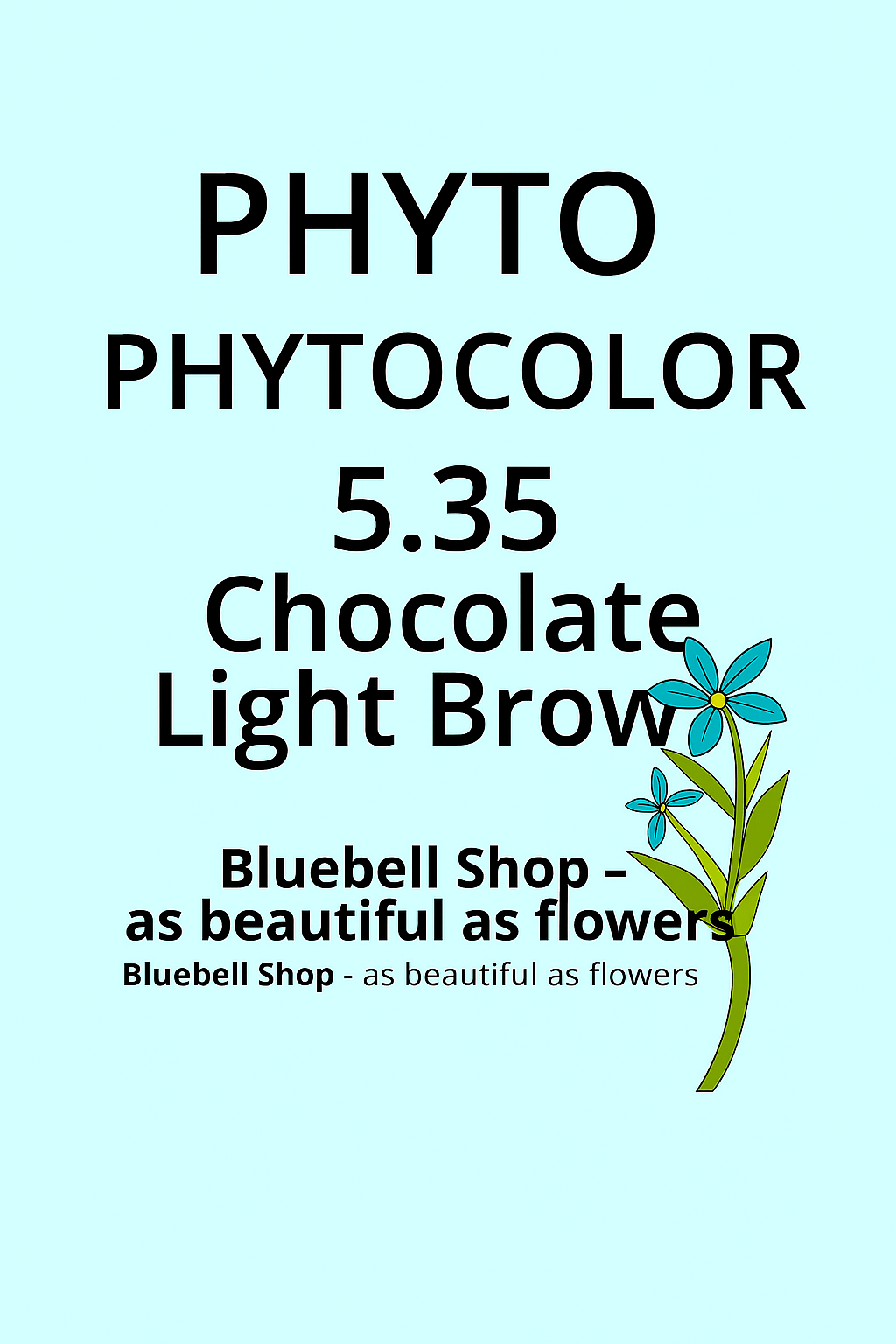 رنگ موی فیتو شماره ۵.۳۵ قهوهای شکلاتی روشن (Phytocolor 5.35 Chocolate Light Brown) | رنگ گیاهی بدون آمونیاک با جلوه گرم