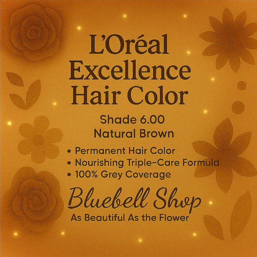  رنگ مو لورآل اکسلانس شماره ۶.۰۰ – قهوه‌ای طبیعی 