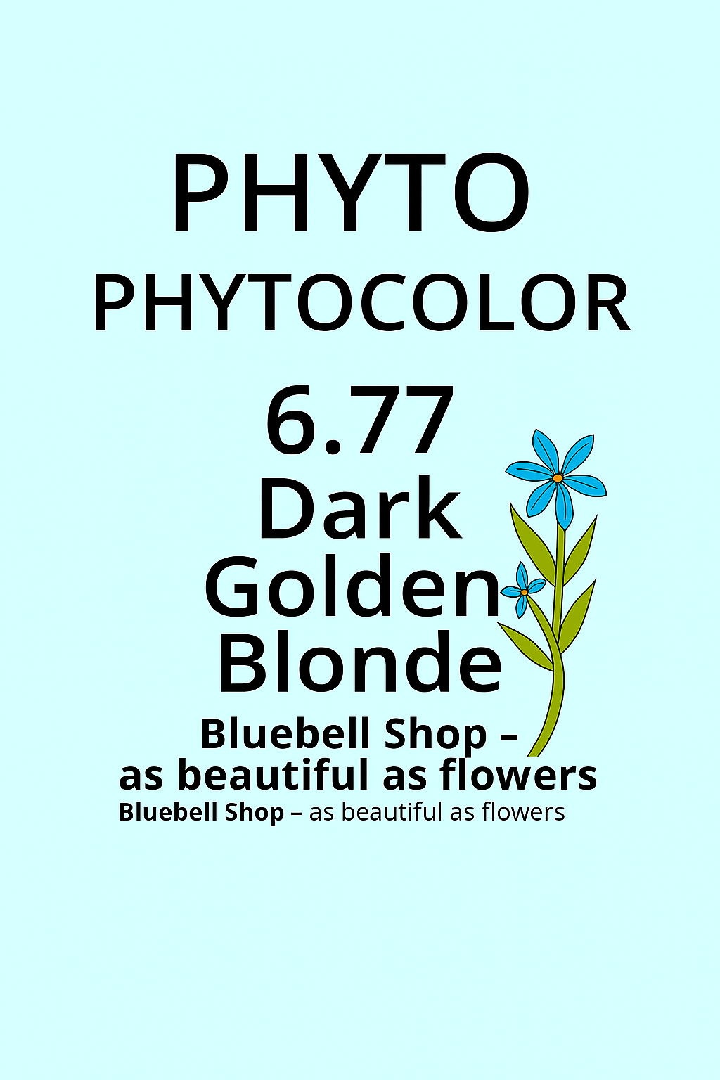  رنگ موی فیتو شماره ۶.۷۷ بلوند قهوه‌ای متوسط با تناژ گرم (Phytocolor 6.77 Warm Medium Brown Blonde) | رنگ گیاهی بدون آمون 