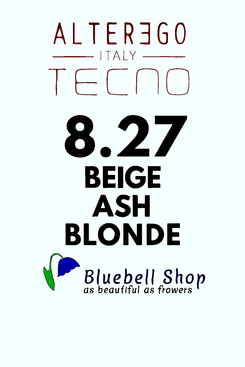  رنگ مو آلترگو تکنو 8.27 بلوند شکلاتی براق Alter Ego Techno Hair Color 8.27 Iridescent Chocolate Blonde – Made in Italy ر 