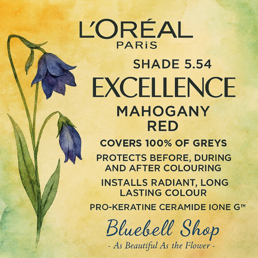 رنگ مو لورآل اکسلانس شماره ۵.۵۴ – ماهگونی قرمز طبیعی