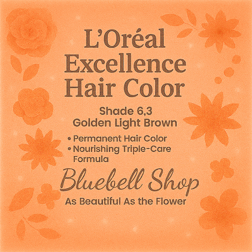 رنگ مو لورآل اکسلانس شماره ۶.۳ – قهوه‌ای طلایی روشن 
