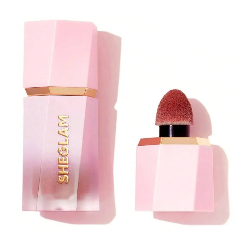  رژگونه مایع شیگلم مدل Swipe Right | رنگ صورتی مرجانی با جلوه مات | SHEGLAM Liquid Blush Swipe Right 