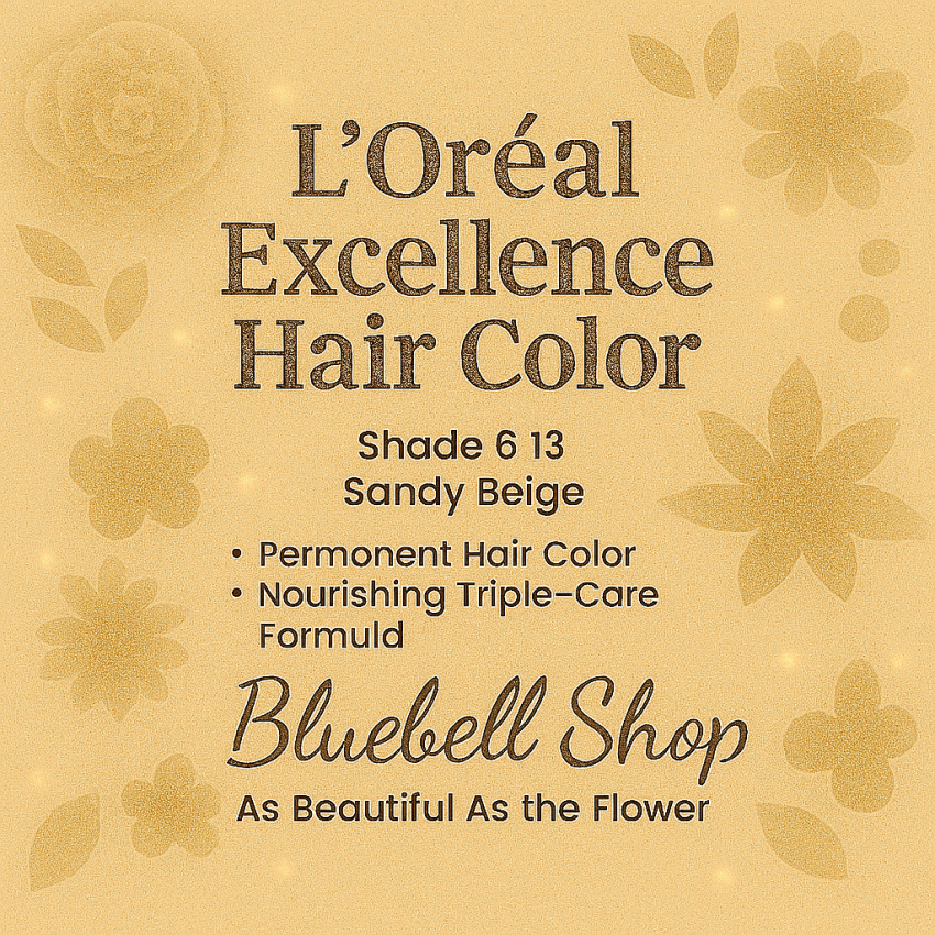  رنگ مو لورآل اکسلانس شماره ۶.۱۳ – بژ ماسه‌ای 