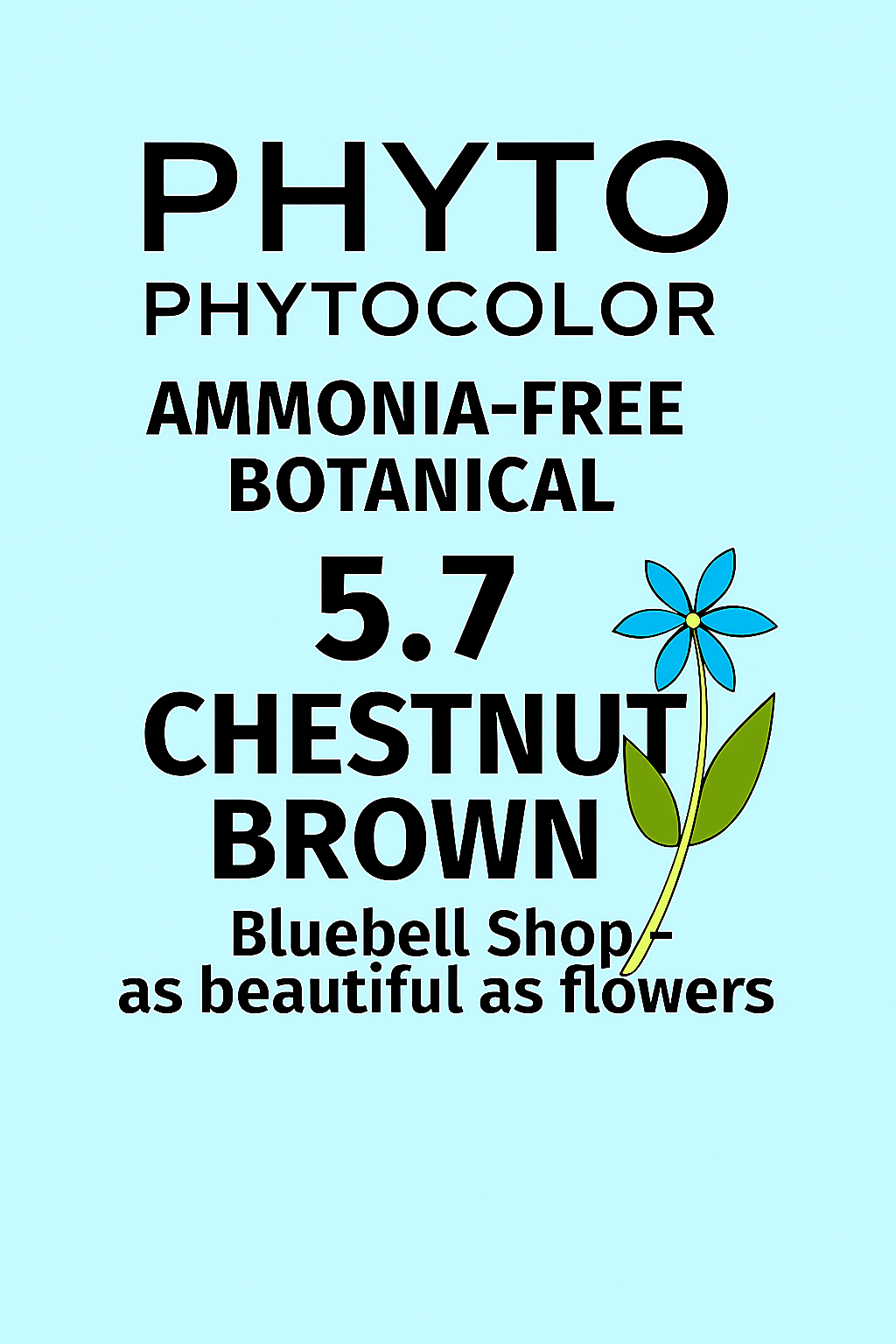 رنگ موی فیتو بدون آمونیاک گیاهی شماره ۵.۷ قهوهای روشن بلوطی (PHYTO Phytocolor 5.7 Light Chestnut Brown) | رنگ دائمی گیا