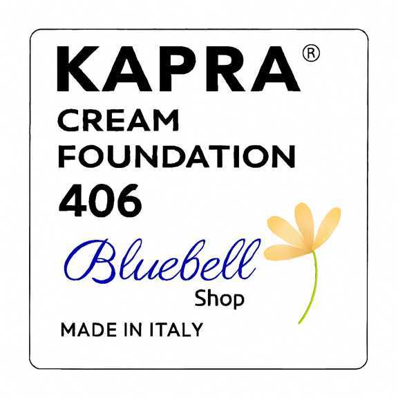  کرم پودر شیشه‌ای کاپرا شماره 406 | پوشش بالا با جلوه طبیعی برای پوست‌های متوسط با ته‌رنگ گرم – ساخت ایران 