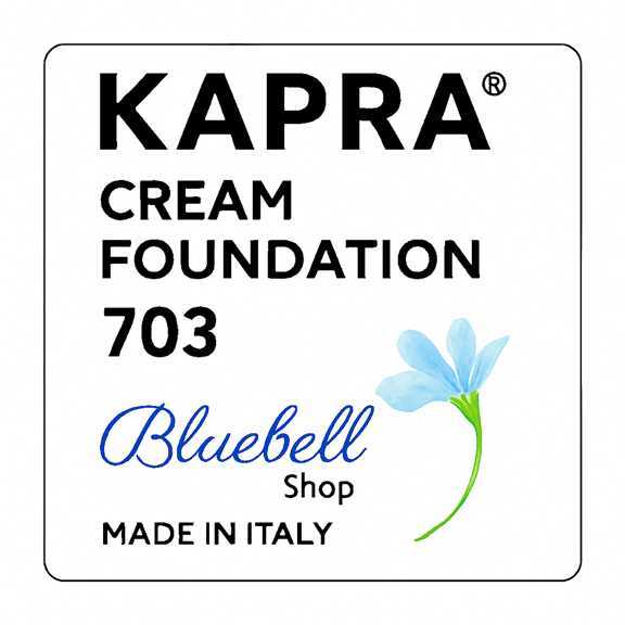  کرم پودر کاپرا شماره 703 | بافت سبک و پوشش طبیعی برای پوست‌های روشن با ته‌رنگ خنثی – ساخت ایتالیا 