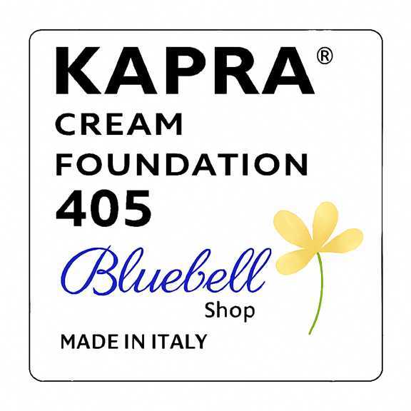 کرم پودر شیشهای کاپرا شماره 405 | پوشش بالا با جلوه نیمهمات برای پوستهای روشن با تهرنگ خنثی – ساخت ایران