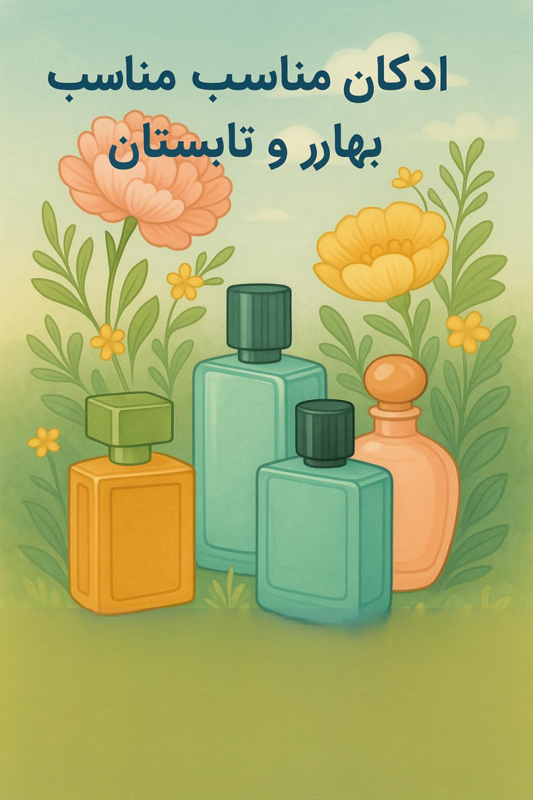 راهنمای جامع انتخاب ادکلن‌های مناسب بهار و تابستان