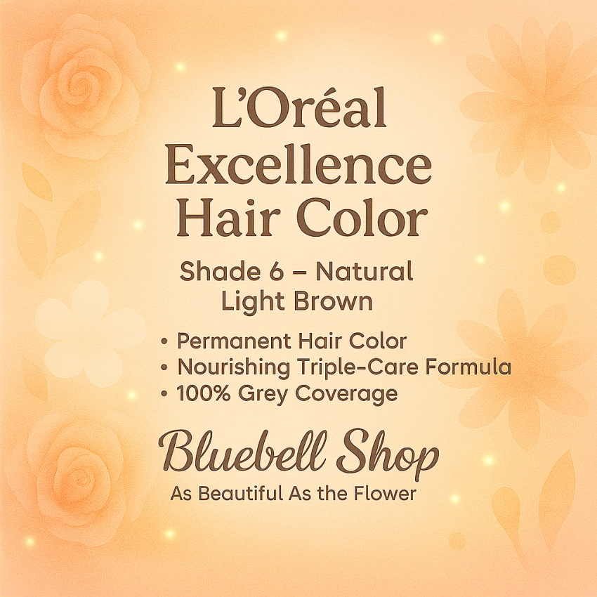  رنگ مو لورآل اکسلانس شماره ۶ – بژ طبیعی 