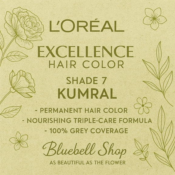  رنگ مو لورآل اکسلانس شماره ۷ – کومرال (بلوند طبیعی) 