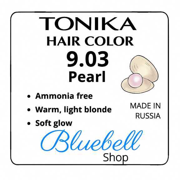 رنگ مو تونیکا شماره 9.03 | شنی طبیعی روشن بدون آمونیاک با جلوه گرم و لطیف