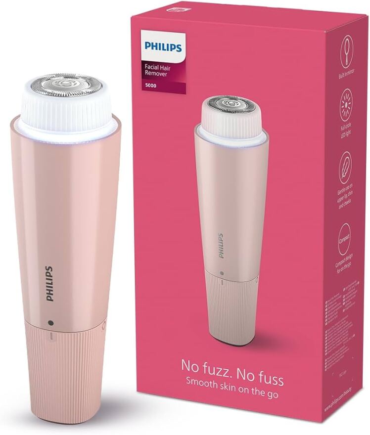شیور صورت بانوان فیلیپس مدل BRR454 سری ۵۰۰۰ – اصلاح ملایم، دقیق و بدون تحریک